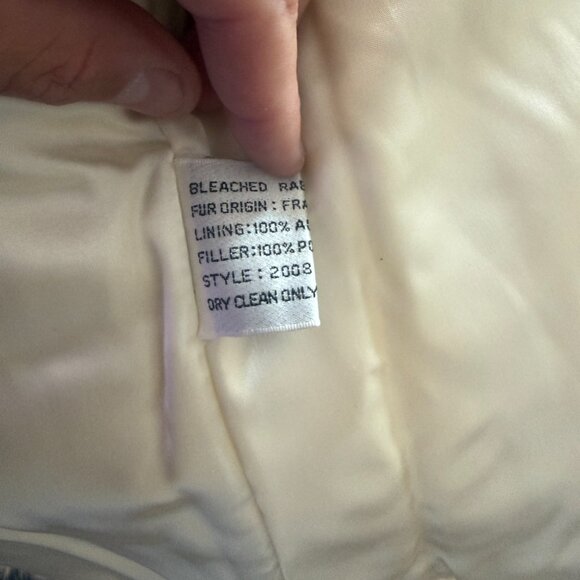 Vintage Wilsons Rabbit Fur Jacket | Size Medium | Genuine Fur Coat - Picture 2 of 8